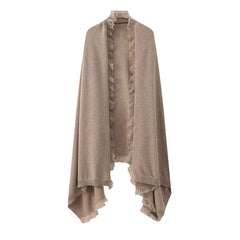 Cashmere Tippet Scarf, Brown