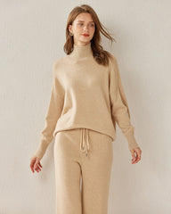 Turtleneck Oversized Cashmere Sweater