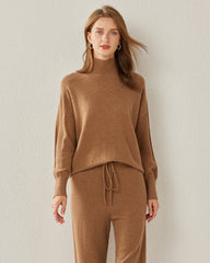 Turtleneck Oversized Cashmere Sweater