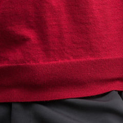 Crew Neck Cashmere Sweater for Men