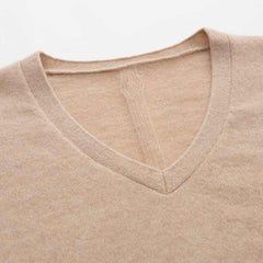 V-Neck Women Cashmere Sweater