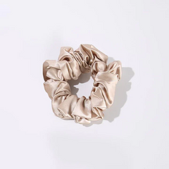 3.5 CM Midi Silk Scrunchies, Champagne