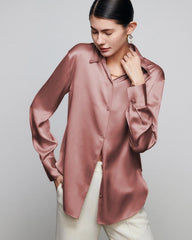 30 Momme Women's Slouchy Silk Shirt