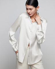 30 Momme Women's Slouchy Silk Shirt