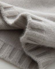 Women's Cashmere Wool Knit Cardigan and Shorts Set