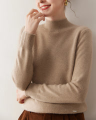 Cozy Women’s Cashmere Pullover Sweater