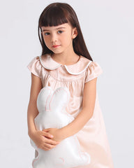 Kids Baby Girl Silk Nightgown - DAISYSILK UK