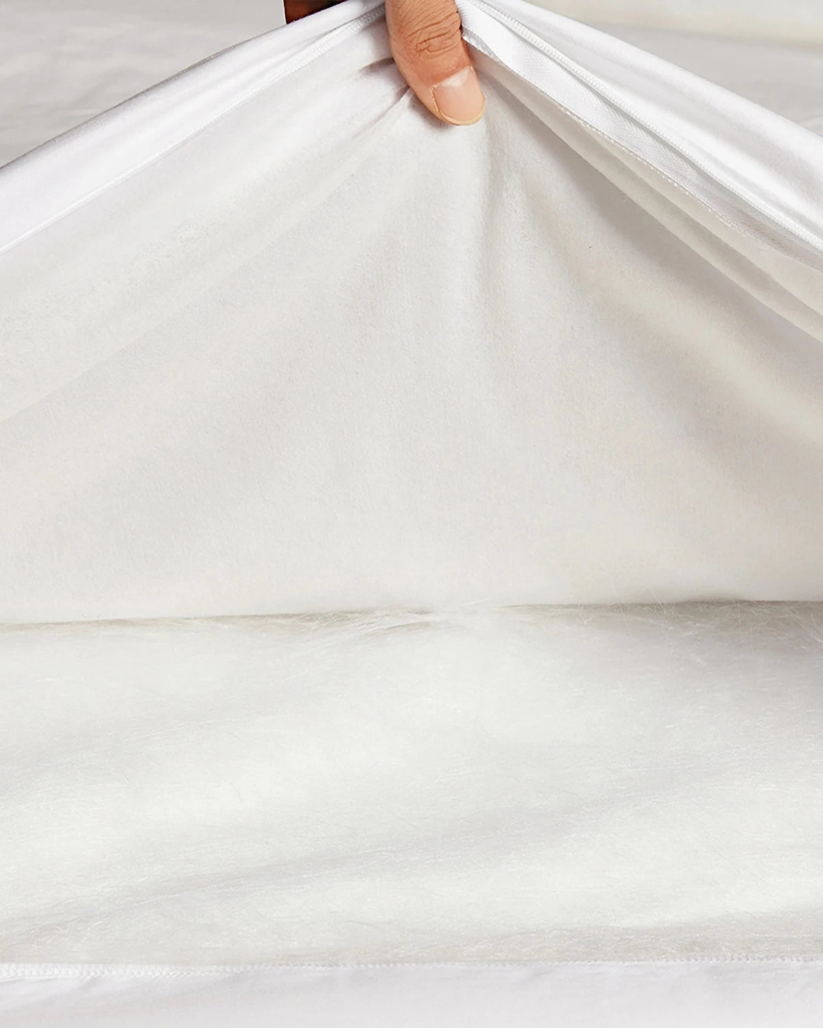 Premium Mulberry Silk Summer Comforter, White