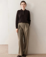 Women’s Polo Neck Cashmere Sweater