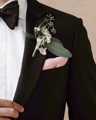 Washable Silk Pocket Square for Suits, Pink