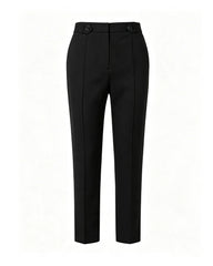 Triacetate Blazer and Ankle Pants Suit Set
