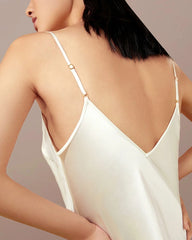 Washable Silk Slip Nightgown
