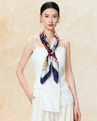 Vintage Chain Silk Scarf