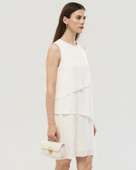 19 Momme Silk Layered A Line Dress
