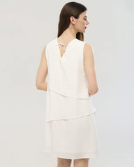 19 Momme Silk Layered A Line Dress