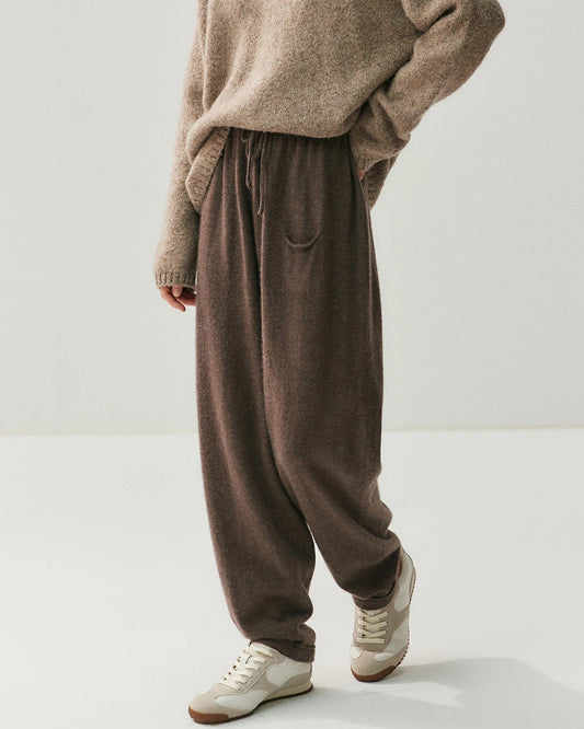 Women’s Relaxed Fit Cashmere Wool Pants