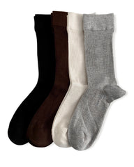 Women’s Cashmere Modal Blend Right Angle Crew Socks