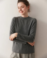 Women’s Half Mock Neck Cashmere Sweater