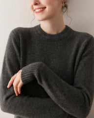 Women's Essential Crew Neck Cashmere Sweater