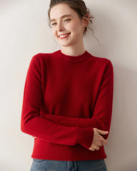 Women's Essential Crew Neck Cashmere Sweater