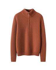 Women’s Half Zip Cashmere Pullover Sweater