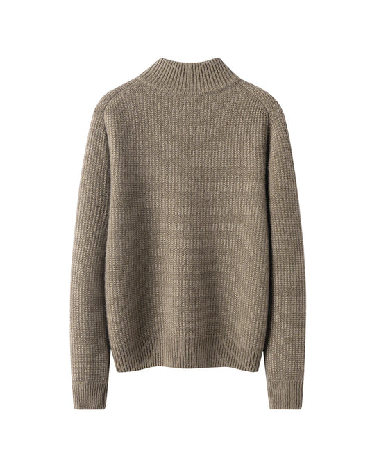 Women’s Half Zip Cashmere Pullover Sweater