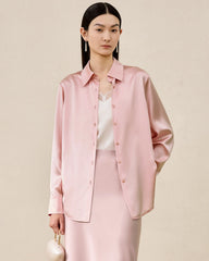 Women's Washable Silk Blouse Basic Style