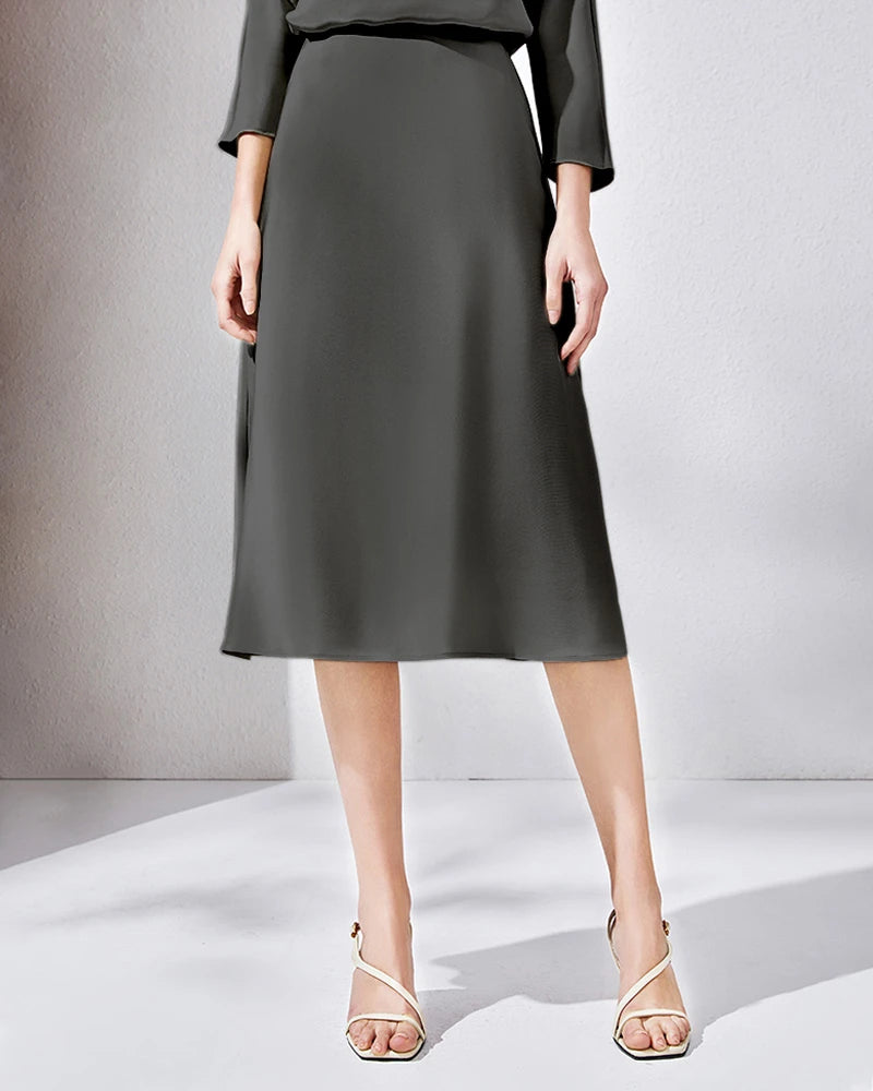 30mm Loose Long Sleeve Pullover Silk Blouse - DAISYSILK UK