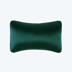 Silk Car Headrest Neck Pillow, Green