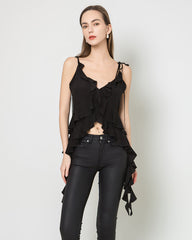 Slim Fit Camisole, Black