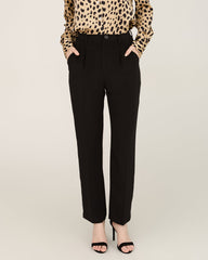 40 Momme Silk Sculpted Straight Pants