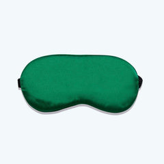 Ice Compress Silk Eye Mask Adjustable, Green