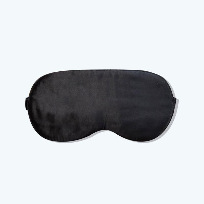 Ice Compress Silk Eye Mask Adjustable, Black