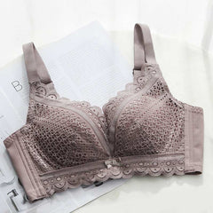 Lace Breathable Silk Bra
