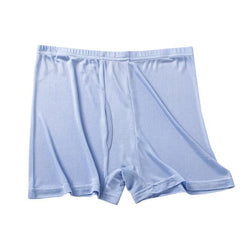 Large Elasticity Knit Soft Silk Boxer Shorts