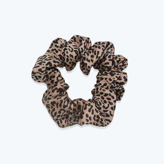 Leopard Fashion Silk Hair Bands Scrunchy - DAISYSILK UK