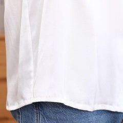 Men's Basic Silk Shirt Short Sleeve