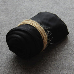 Mulberry Silk Long Thermal Underwear Set for Women Black