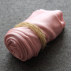 Mulberry Silk Long Thermal Underwear Set for Women Pink