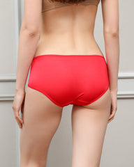 Mulberry Silk Women's Panties Red