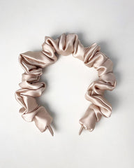 Silk 3.5cm Pleats Hairband