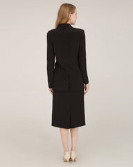 40 Momme Silk Shawl Collar Blazer