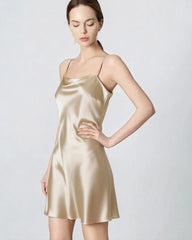 Silk Mini Cami Dress