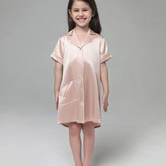 Silk Nightshirt For Girls