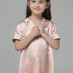 Silk Nightshirt For Girls