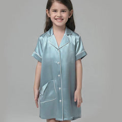 Silk Nightshirt For Girls