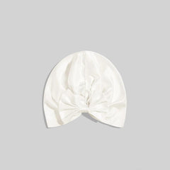 Silk Vintage Bow-Knot Sleep Cap
