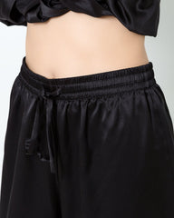 Silk Women Full Length Pajamas Set