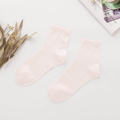 Skin-friendly Women‘s Silk Socks Pink