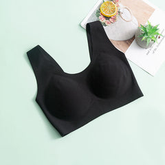 Skin-Friendly Wireless Silk Bra